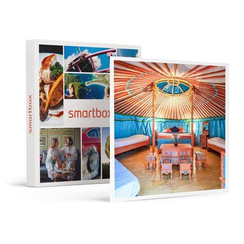 SMARTBOX - Coffret Cadeau 2 jours insolites en yourte avec vélos et panier apéritif près de Caen-Séjour